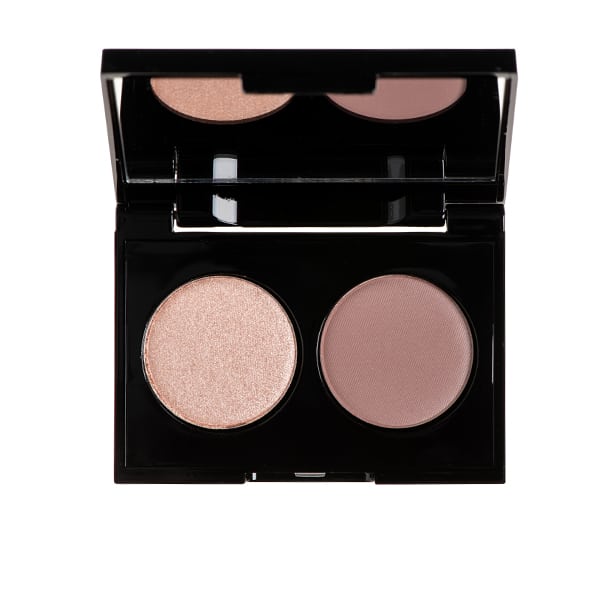 Korres Volcanic Minerals Velvet Dual Eyeshadow Palette - Pink Rose 18 3g