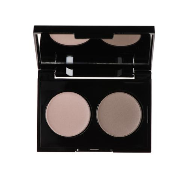 Korres Volcanic Minerals Velvet Dual Eyeshadow Palette - Grey Taupe 38 3g