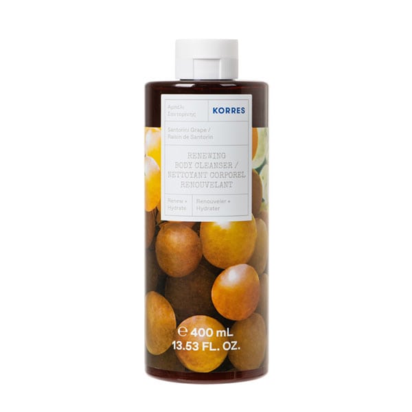 Korres Renewing Body Cleanser Santorini Grape 400 ml