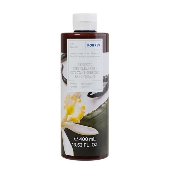 Korres Renewing Body Cleanser Mediterranean Vanilla Blossom 400 ml