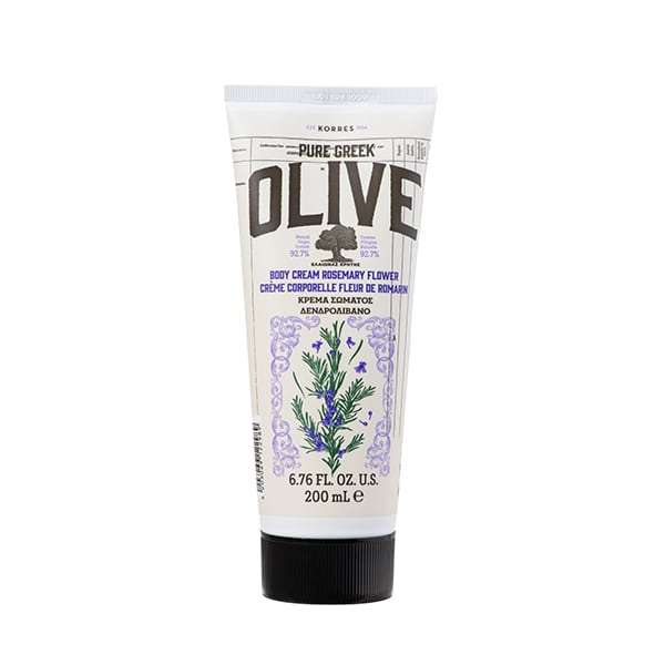 Korres Pure Greek Olive Body Cream Rosemary Flower 200 ml