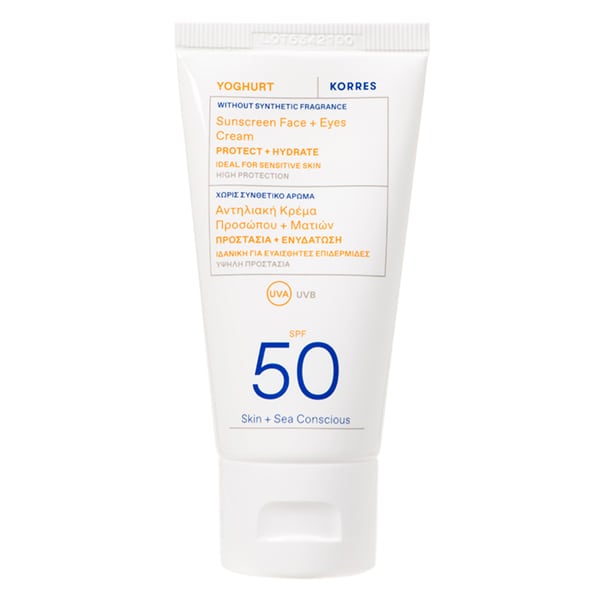 Korres Yoghurt Sunscreen Face & Eyes Cream SPF50 50 ml