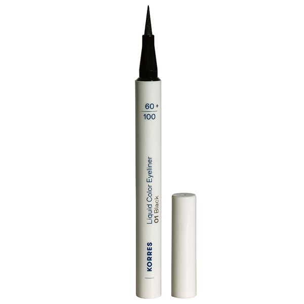 Korres Liquid Color Eyeliner Black 1ml - 01 E ZEZË