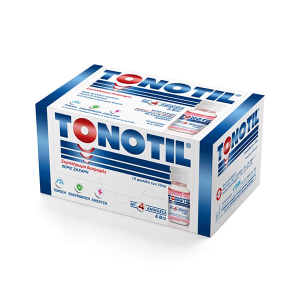 Tonotil 4 Amino-Acids & B12 15 x 10 ml