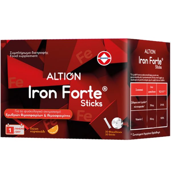 Altion Iron Forte Sticks 30 bustina