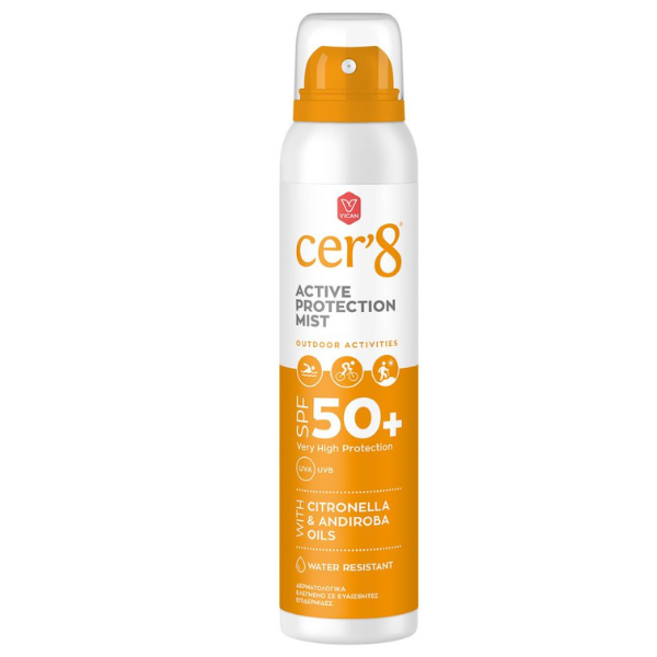 Cer'8 Active Protection Mist Citronella & Andiroba SPF50+ 125 ml