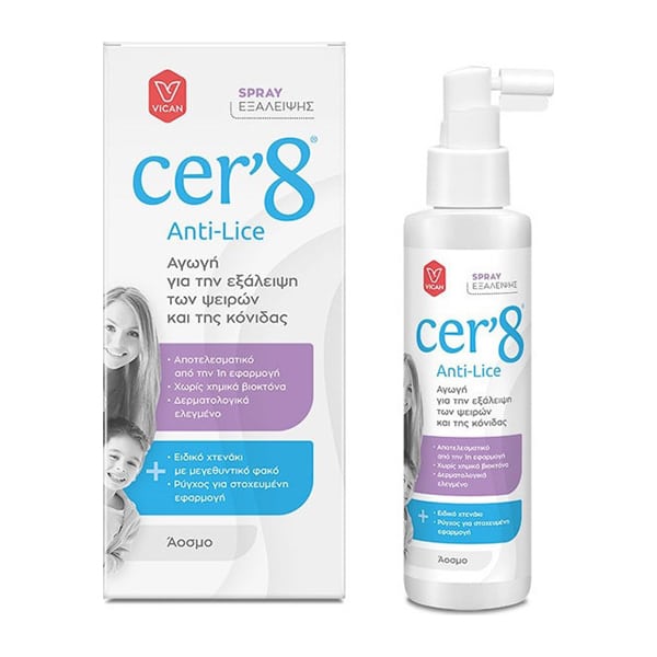 Cer'8 Anti Lice Spray 125 ml