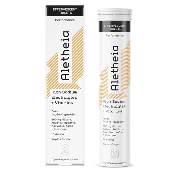 Vican Aletheia High Sodium Electrolytes & Vitamins Tableta 18-fishe