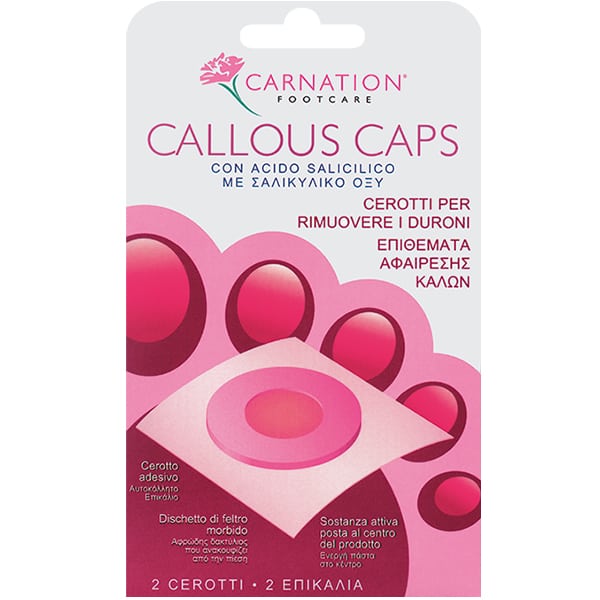 Carnation Callous Caps 2 copë