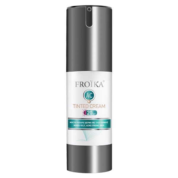 Froika AC Tinted Cream SPF20 for Oily/Combination Skin with Acne 30 ml