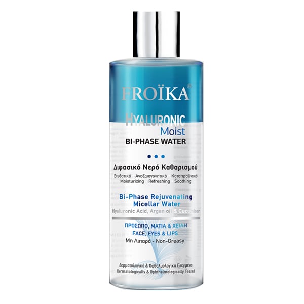 Froika Hyaluronic Moist Bi-Phase Water Face, Eyes & Lips 400 ml