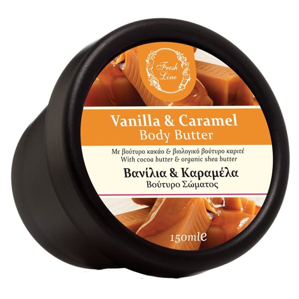 Fresh Line Vanilla & Caramel Body Butter 150 ml