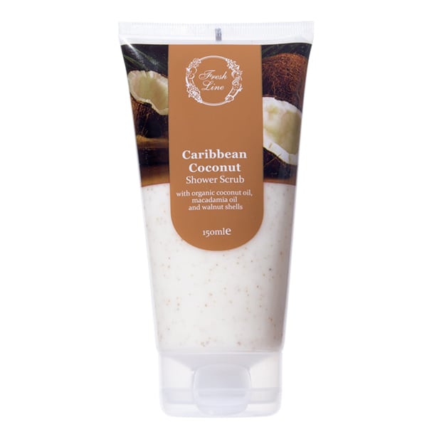 Fresh Line Caribbean Coconut Shower Scrub 150 ml
