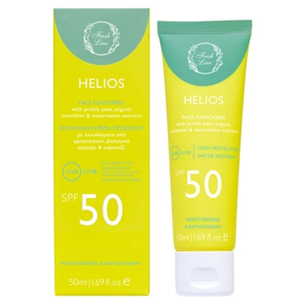 Fresh Line Helios Face Sunscreen SPF50 50 ml