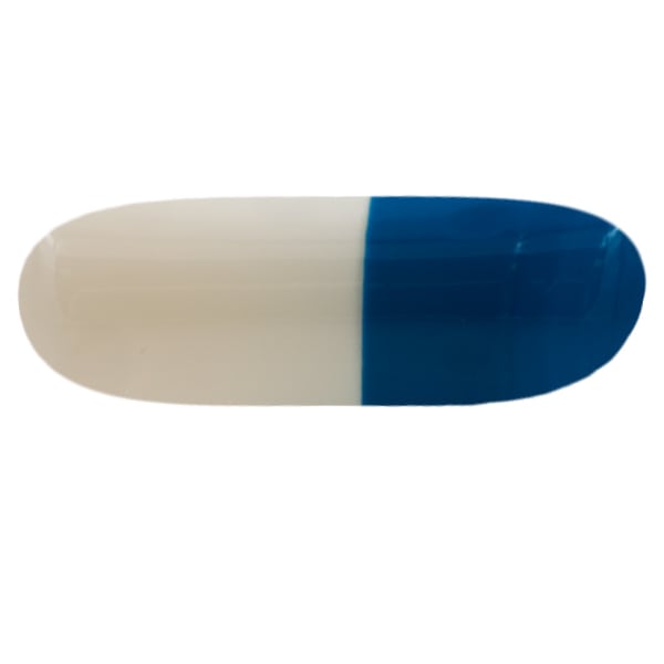 Chemco Capsules No.0 White - Blue 500mg 1000 copë
