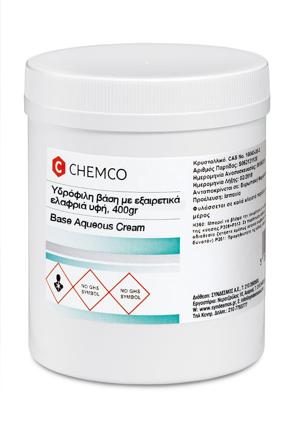 Chemco Base Aqueous Cream 400gr