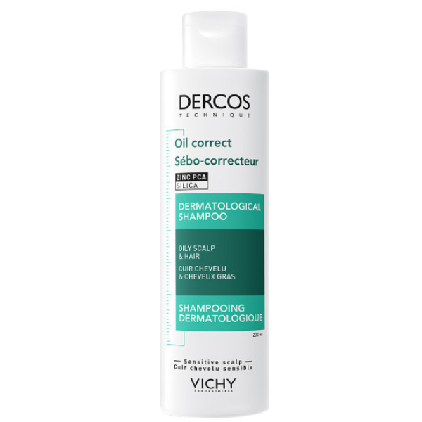 Vichy Dercos Oil Correct Dermatological Shampoo 200 ml