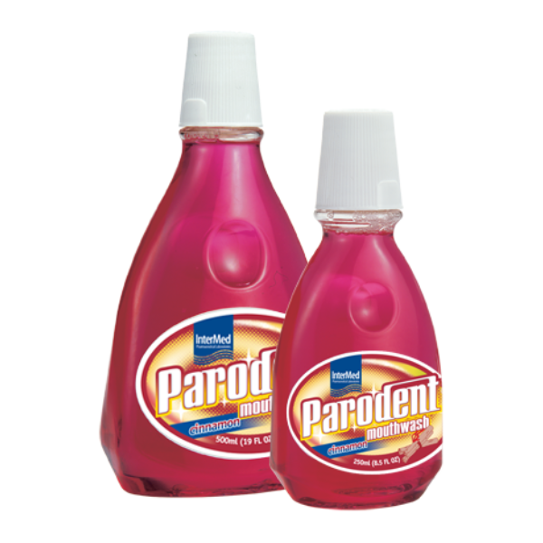 Intermed Parodent Mouthwash Cinnamon 500 ml
