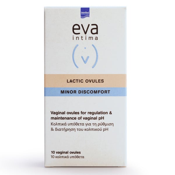 Intermed Eva Intima Lactic Ovules Minor Discomfort 10 copë
