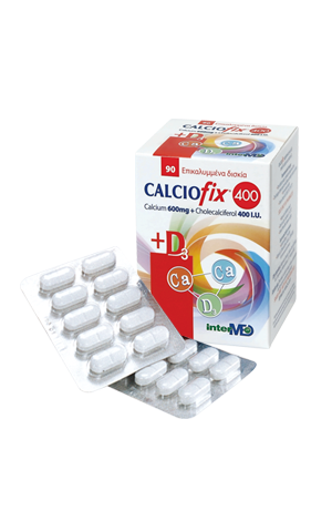Intermed Calciofix 400 Tablets with Calcium & Vitamin D3 90 tableta