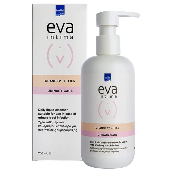 Intermed Eva Intima Cransept Liquid Cleanser pH 3.5 Urinary Care 250 ml