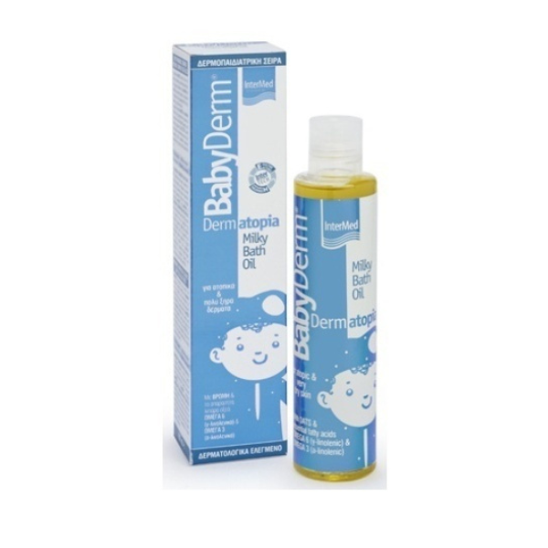 Intermed Babyderm Dermatopia Milky Bath Oil 200 ml