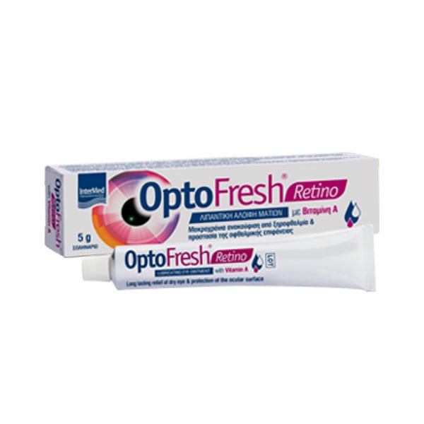 Intermed Optofresh Retino Lubricating Eye Ointment with Vitamin A 5g