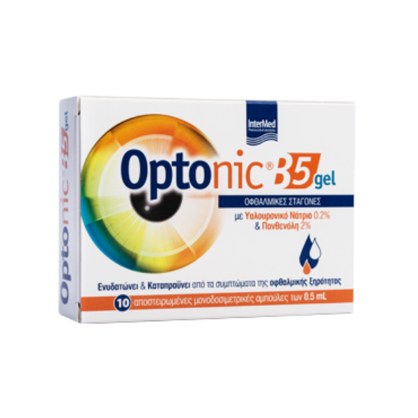 Intermed Optonic B5 Gel Eye Drops 10 ampera x 0.5 ml