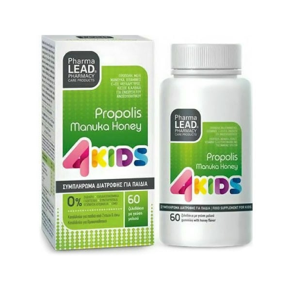 Pharmalead Propolis Manuka Honey 4 Kids 60 karamele