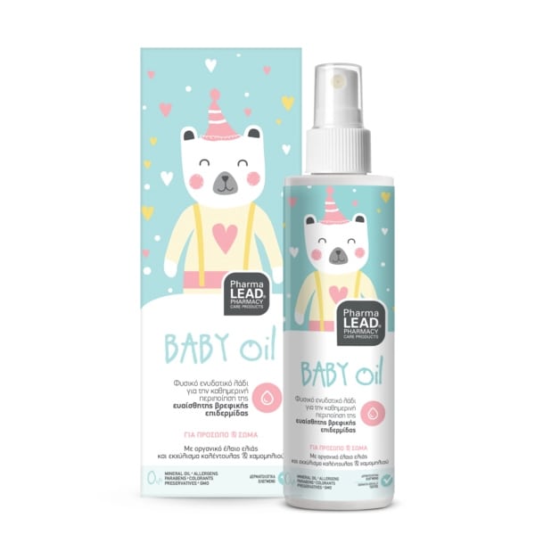 Pharmalead Baby Oil Natural Moisturizing Oil for Baby Skin 125 ml