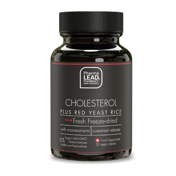 Pharmalead Black Range Cholesterol Plus Red Yeast Rice 30 kapsula vegjetariane