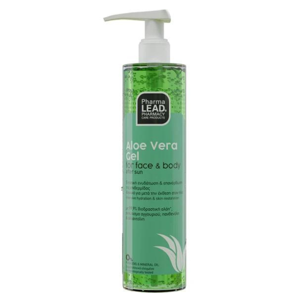 Pharmalead Aloe Vera Gel After Sun for Face & Body 300 ml