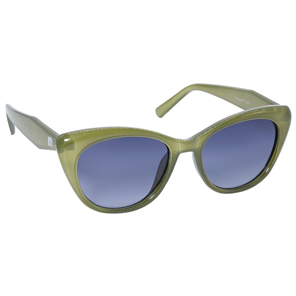Eyelead Polarized Syze dielli për femra me kornizë të gjelbër kockore copë