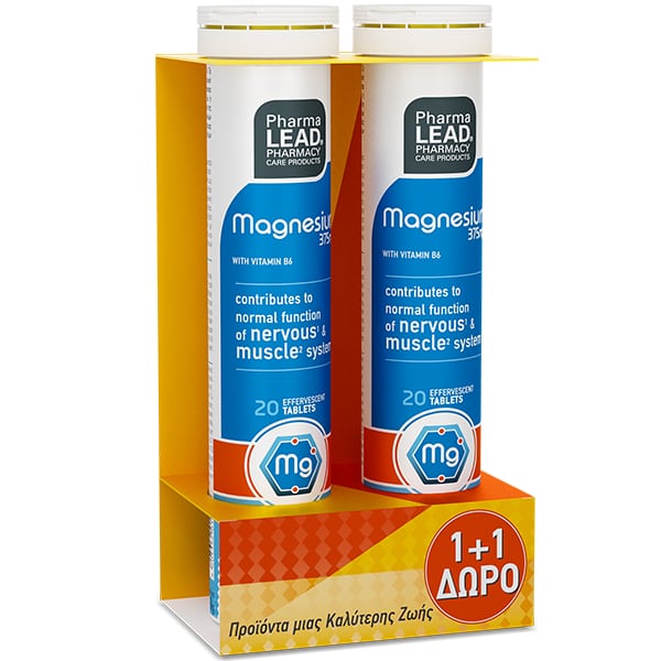 Pharmalead Promo 1+1 Magnesium 375mg 2x20 eff.tabs