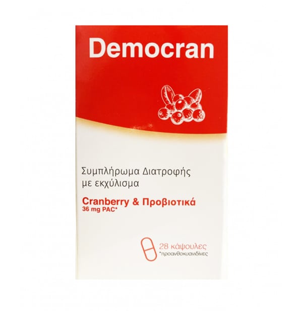 Democran Cranberry & Probiotics 28 ndeshje