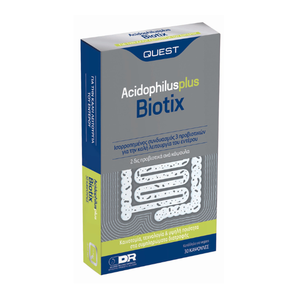 Quest Acidophilus Plus Biotix 30 kapsula