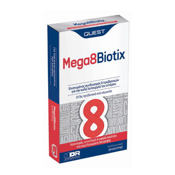 Quest Mega 8 Biotix 30 kapsula