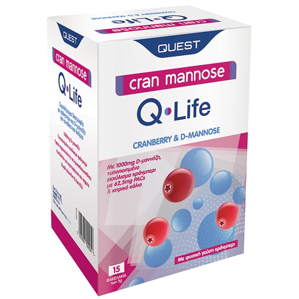 Quest Cran Mannose Q-Life 15 bustina