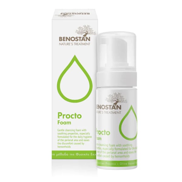 Benostan Procto Foam Cleansing Foam for Hemorrhoids 100 ml