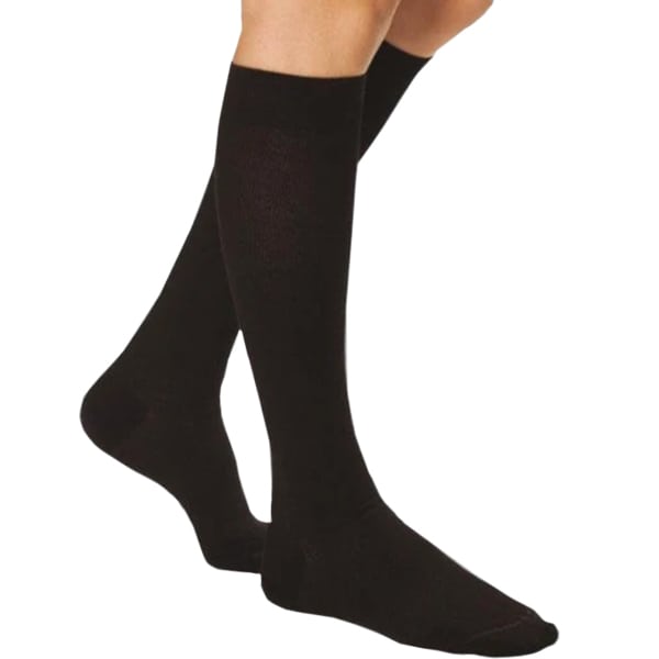 Anatomic Line Men's Below Knee Graduated Compression Socks 17-22 mmHg Black 1 copë