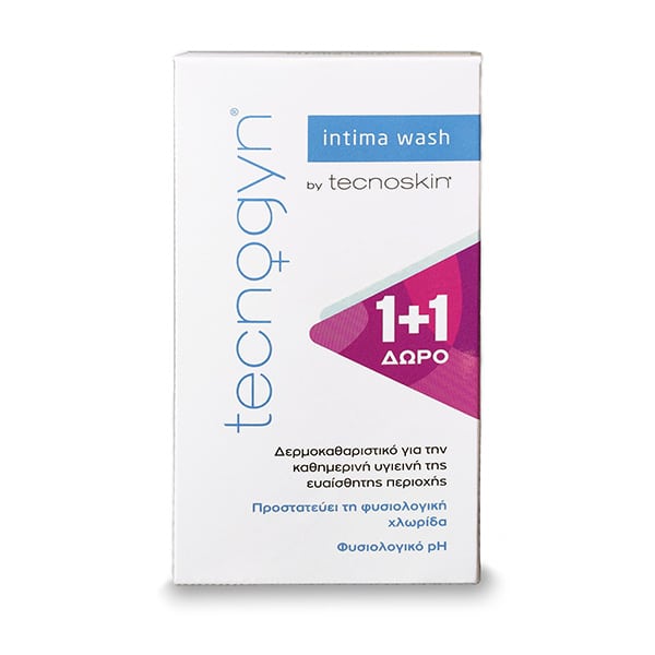 Tecnoskin Tecnogyn Intima Wash (1+1 FREE) 2x200ml