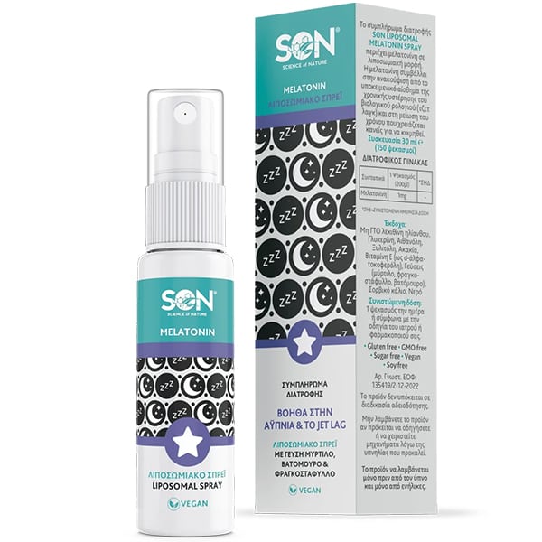 SON Science of Nature Melatonin Liposomal Spray Ezsleep & Jet Lag 30 ml