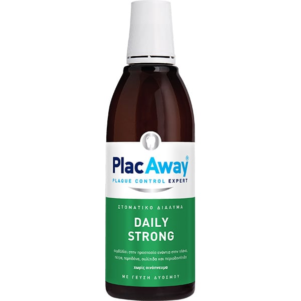 Plac Away Daily Strong Mouthwash Mint Flavor 500 ml