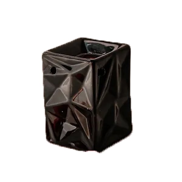Cozybox Wax Burner Black Square Ceramic 1 copë