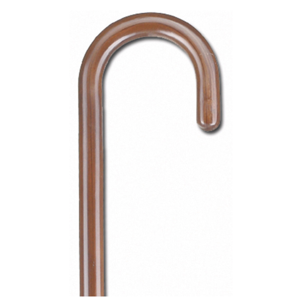 Alfacare Cane Brown with Round Handle AC–825 1 copë