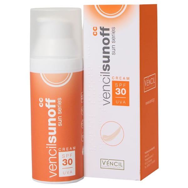 Vencil Sun Series Sunoff CC Cream SPF30 for Oily & Combination Skin 50 ml