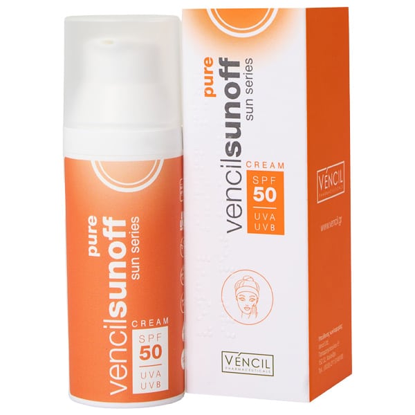 Vencil Sun Series Sunoff Pure Cream SPF50 50 ml