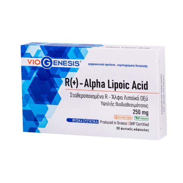 Viogenesis R(+) – Alpha Lipoic Acid 250mg 30 kapsula