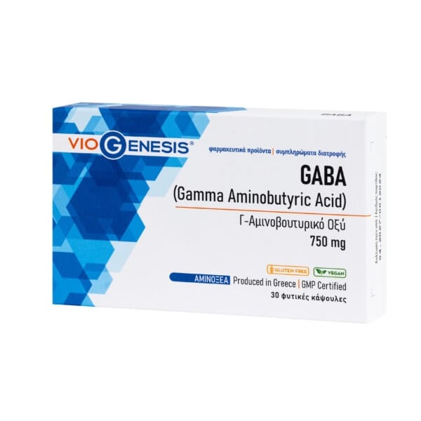 Viogenesis GABA 750mg Kapsula 30vag