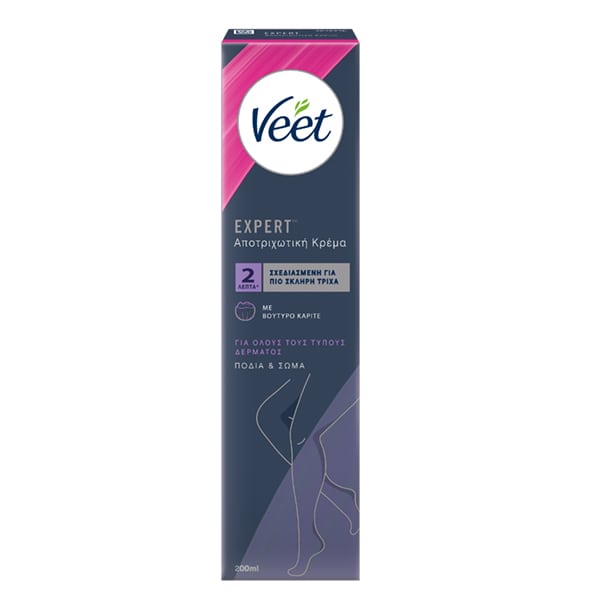 Veet Expert Legs & Body Hair Removal Cream 200 ml
